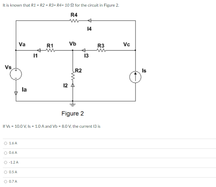 Solved It is known that R1 = R2 = R3= R4= 10 for the circuit | Chegg.com
