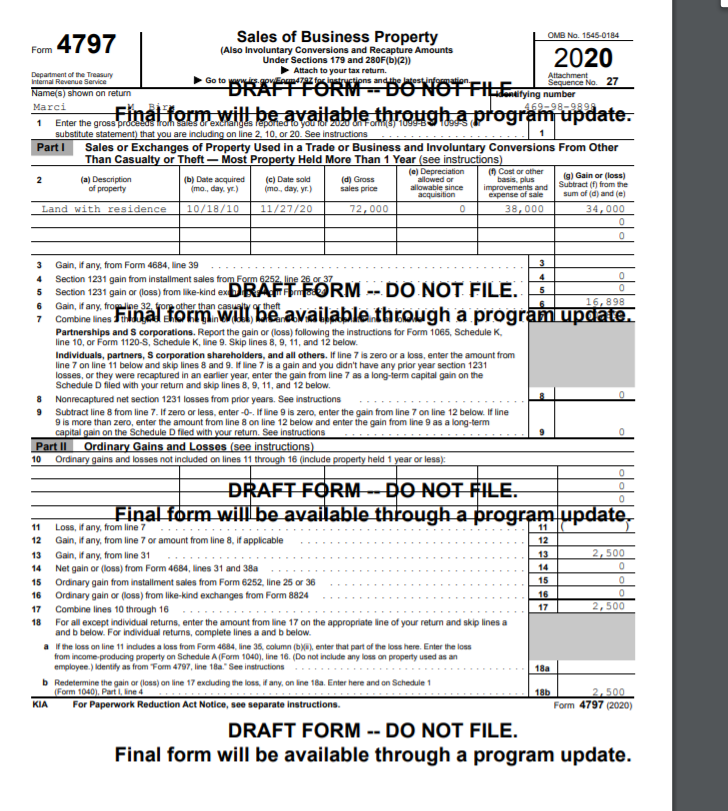 I Need Help On Evaluating These Tax Return Problem Chegg Com