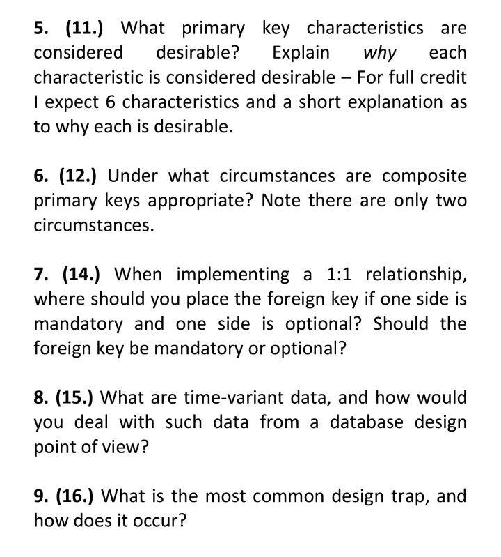 5-11-primary-key-characteristics-considered-desirable-explain