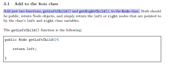 Solved PLease do this java! I need to write a BST that | Chegg.com