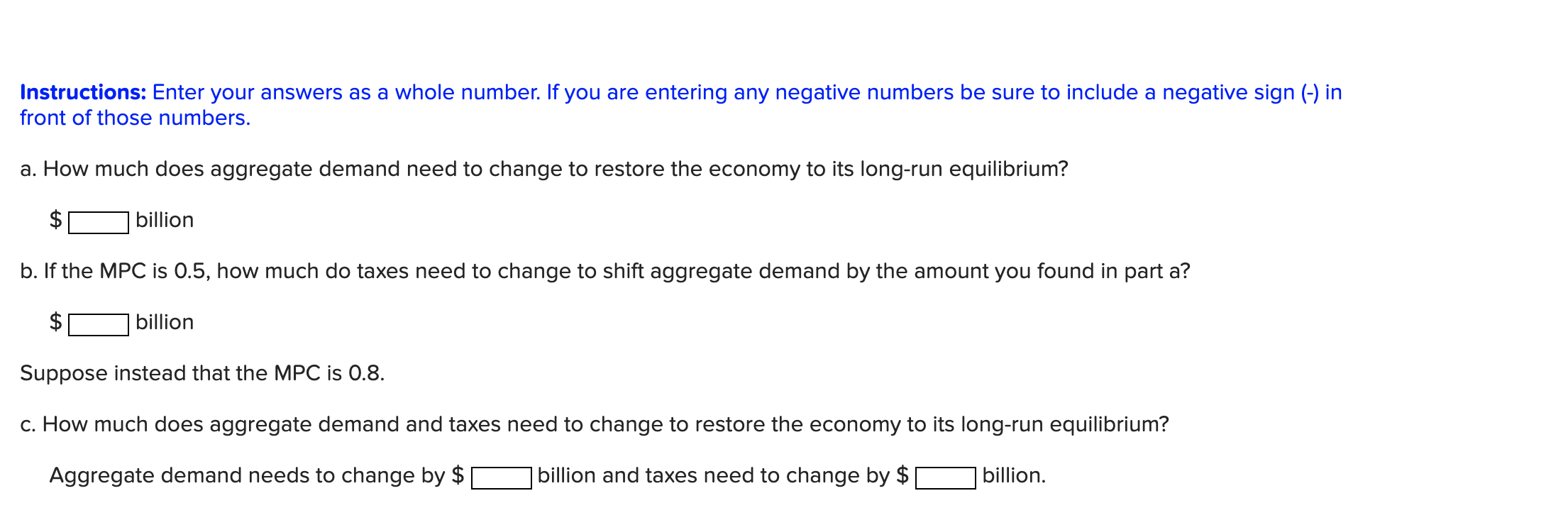 Solved Check LL The graph below depicts an economy where a | Chegg.com