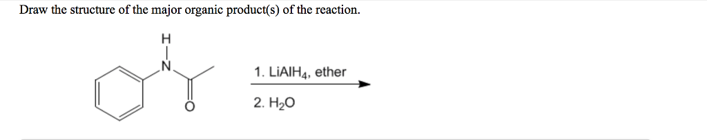 Solved Draw the structure of the major organic product(s) of | Chegg.com