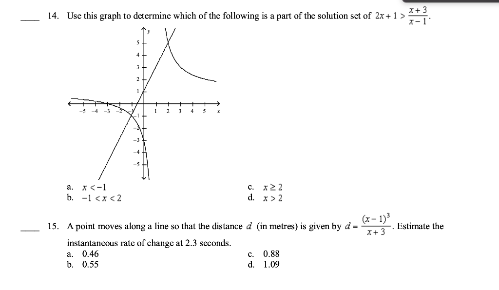 Solved a. 4 2 12. Which of the following are intervals to be | Chegg.com