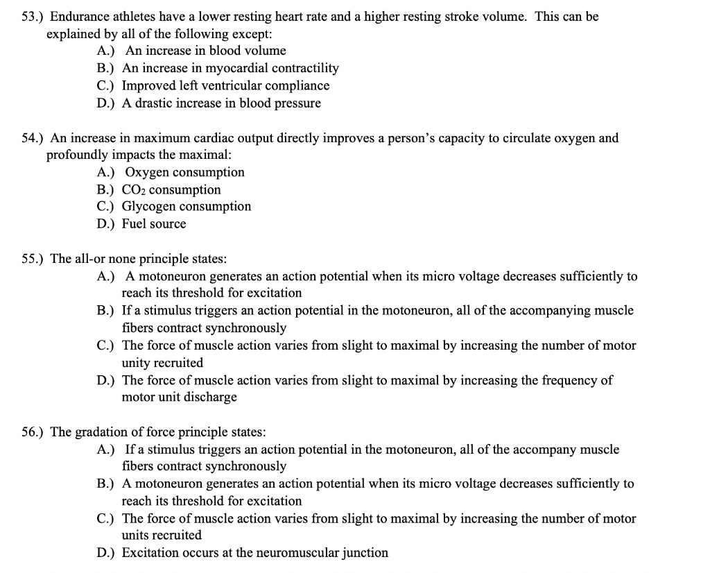 solved-53-endurance-athletes-have-a-lower-resting-heart-chegg