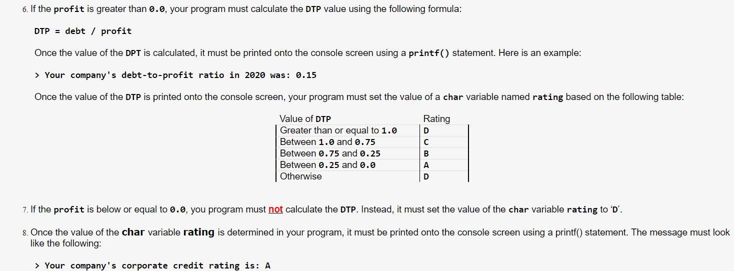 Solved In this Lecture Test, you will write a C program | Chegg.com