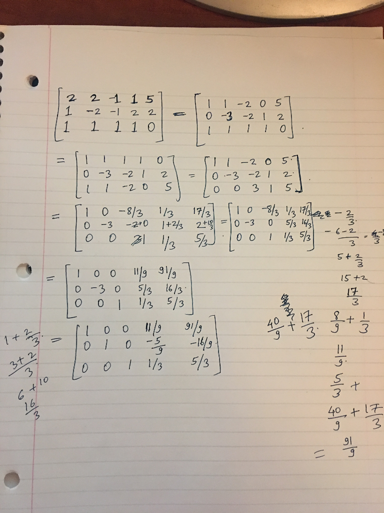 Solved I am trying to solve the question below and my answer | Chegg.com