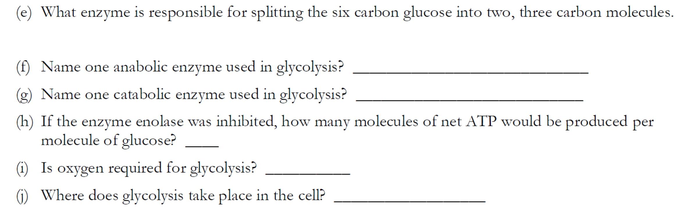 Solved 5 5 Aerobic Respiration Glycolysis Coo C 0 H H N Chegg Com