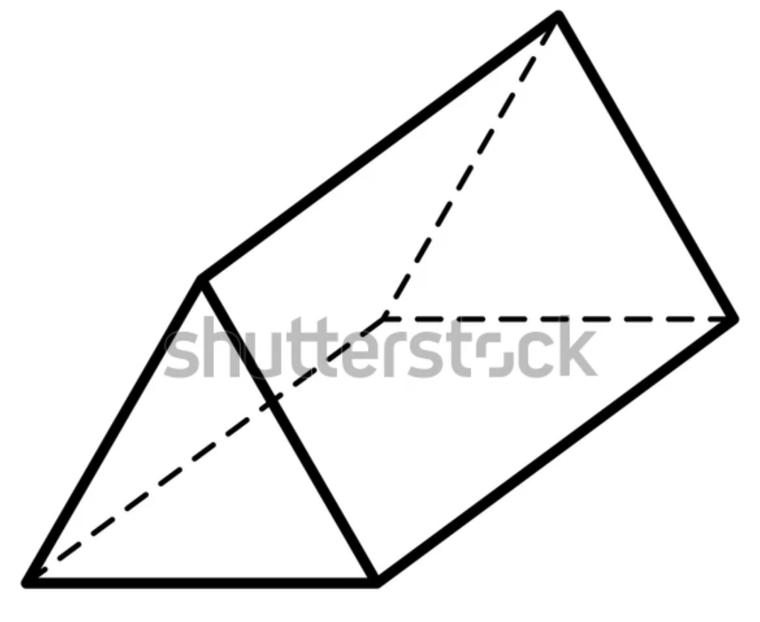 Solved Find the surface area of the triangular prism with | Chegg.com