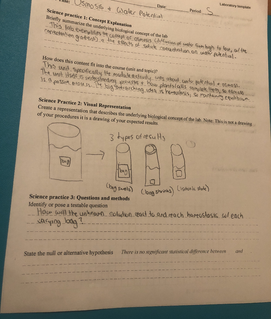 Solved A few questions after you read the lab about water