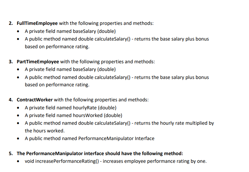 You are tasked with creating a Java program to manage | Chegg.com