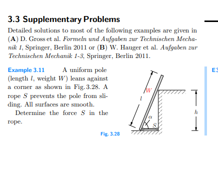 Solved 3.3 ﻿Supplementary Problems Detailed solutions to | Chegg.com