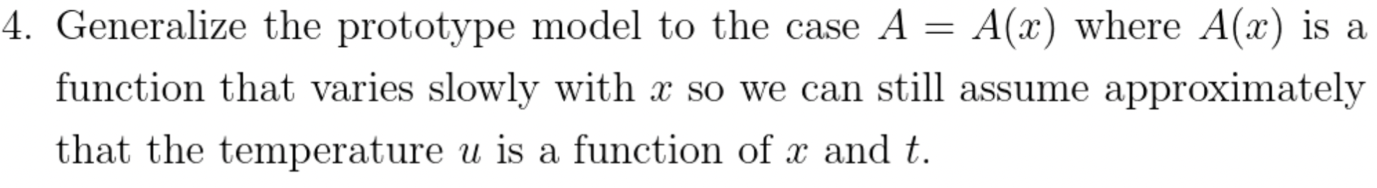 Solved 4. Generalize the prototype model to the case A = | Chegg.com