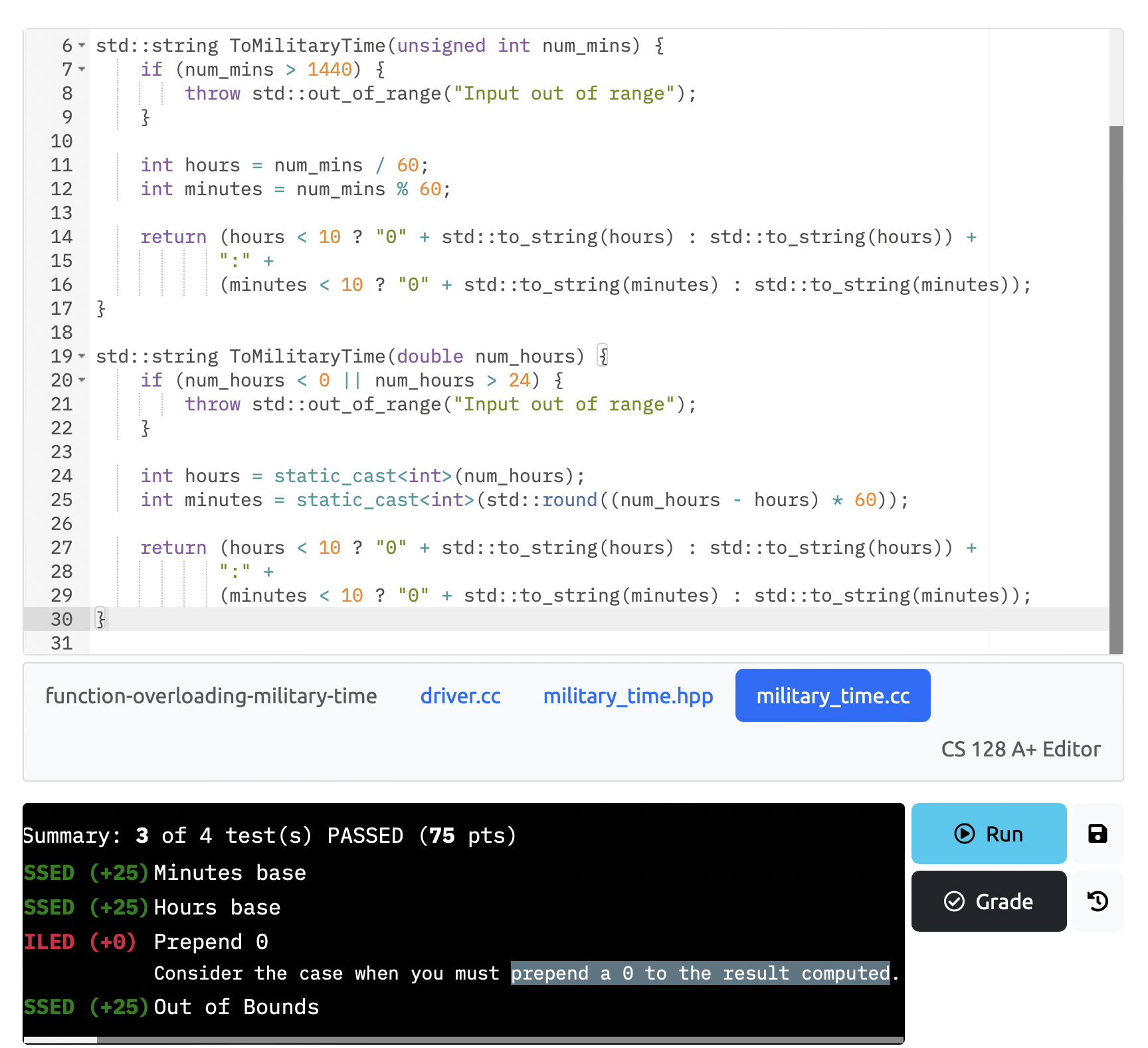 Solved c++please help me fix my code and explain how to | Chegg.com