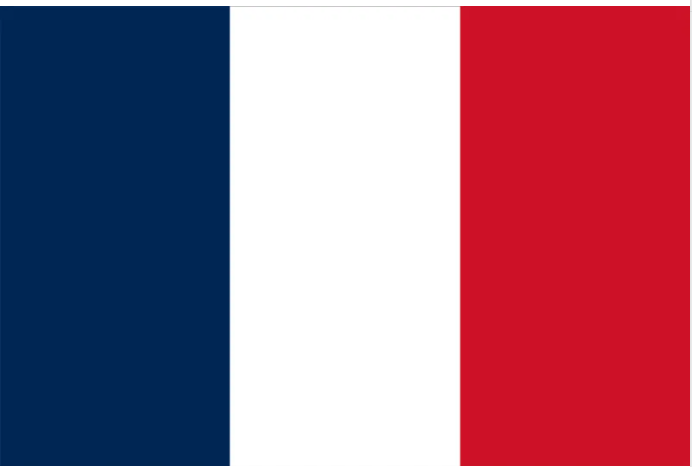 Solved using python programing languag Implement france flag | Chegg.com