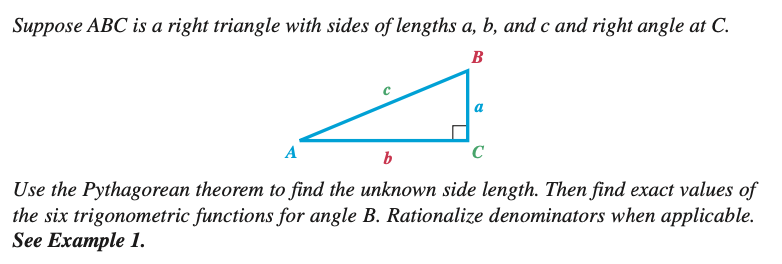 Solved Suppose ABC Is A Right Triangle With Sides Of Lengths | Chegg.com