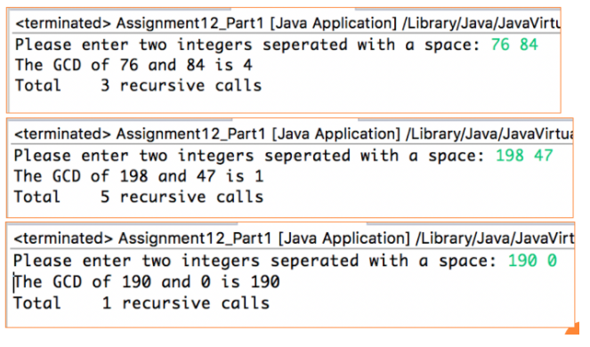 Solved Java plsss (Compute greatest common divisor | Chegg.com