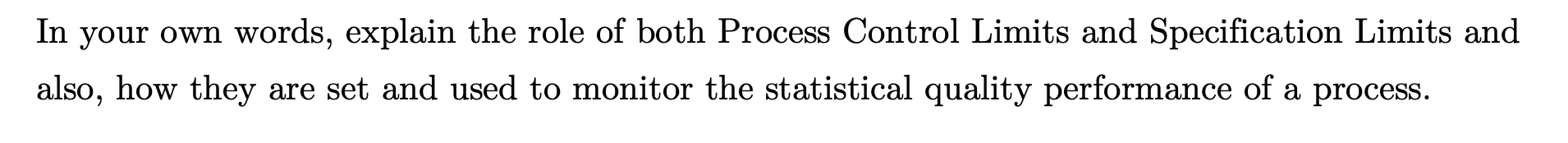 Solved In your own words, explain the role of both Process | Chegg.com