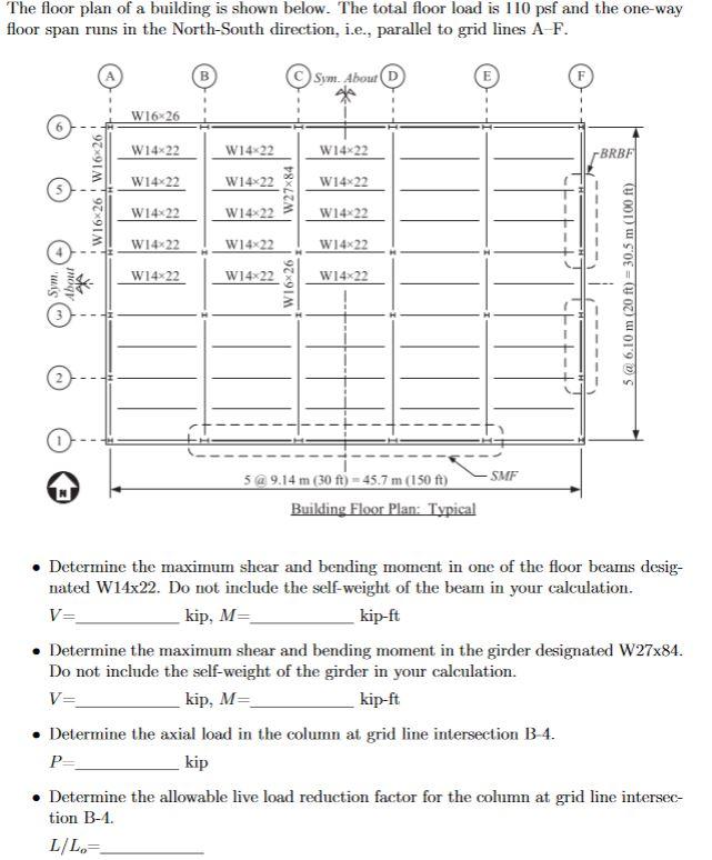 Solved The floor plan of a building is shown below. The | Chegg.com
