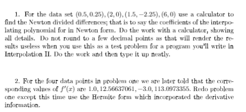 Solved 1 For The Data Set 0 5 0 25 2 0 1 5 2 25 Chegg Com