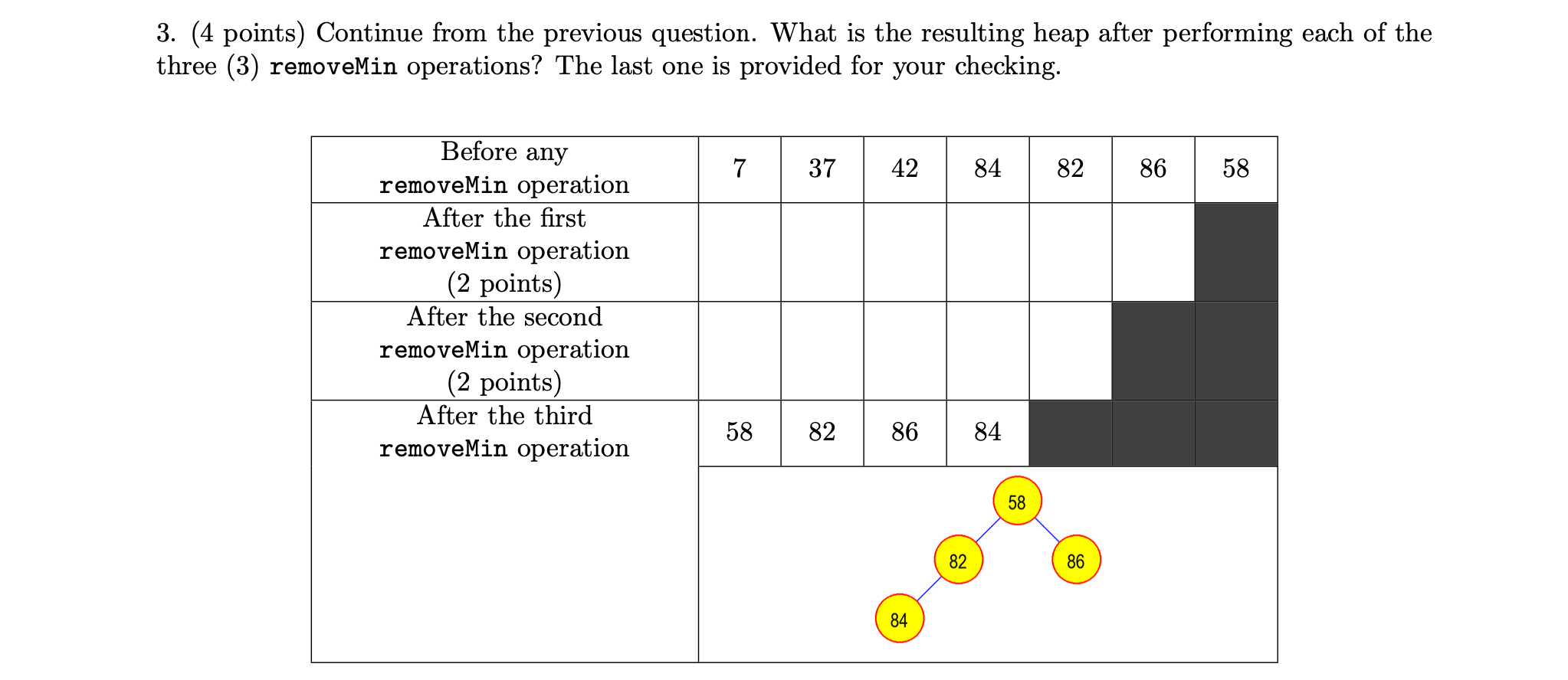 Solved 1. (9 points) Give the pre-order, in-order, and | Chegg.com