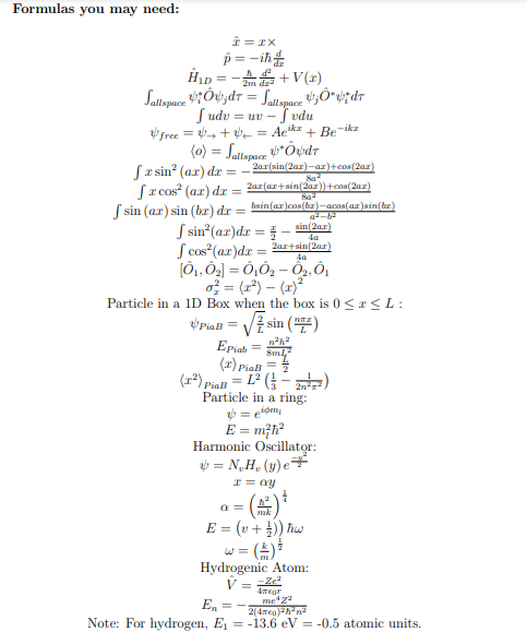 1 Consider A Particle In A Box Where The Bottom O Chegg Com