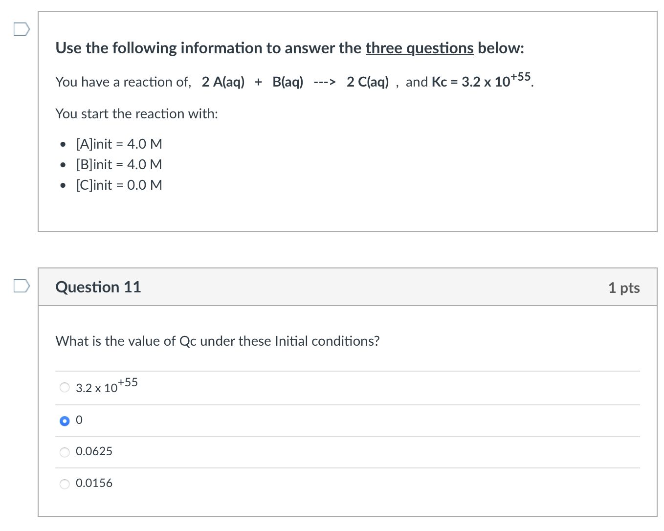 Solved Use the following information to answer the three | Chegg.com