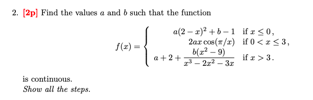 Solved Show me the steps to solve (please make work | Chegg.com