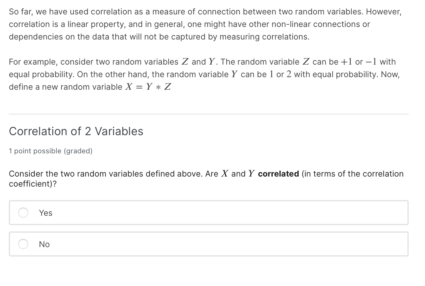Solved So far, we have used correlation as a measure of | Chegg.com