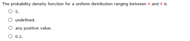 Solved The probability density function for a uniform | Chegg.com