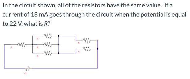 Solved In The Circuit Shown, All Of The Resistors Have The 