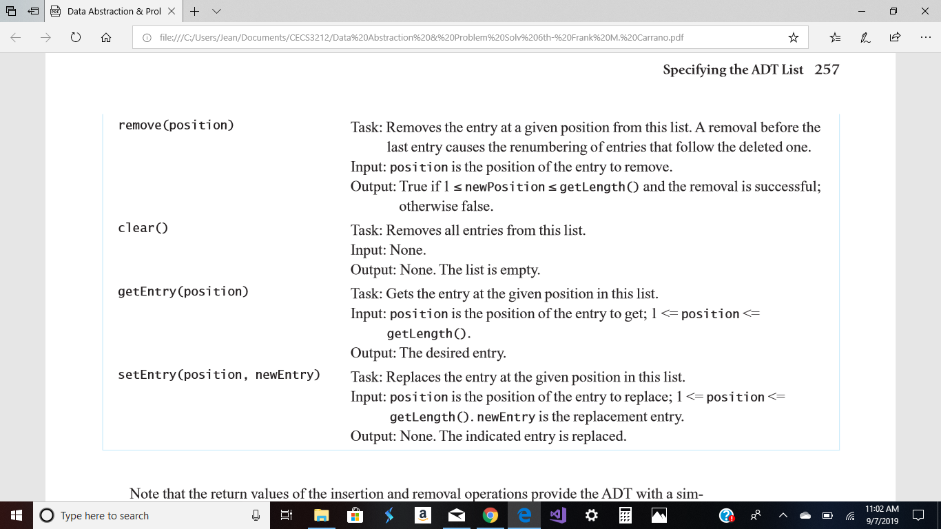 Solved book data abstraction problem solving with chegg