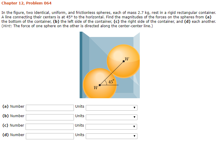 Solved Chapter 12, Problem 064 In The Figure, Two Identical, | Chegg.com