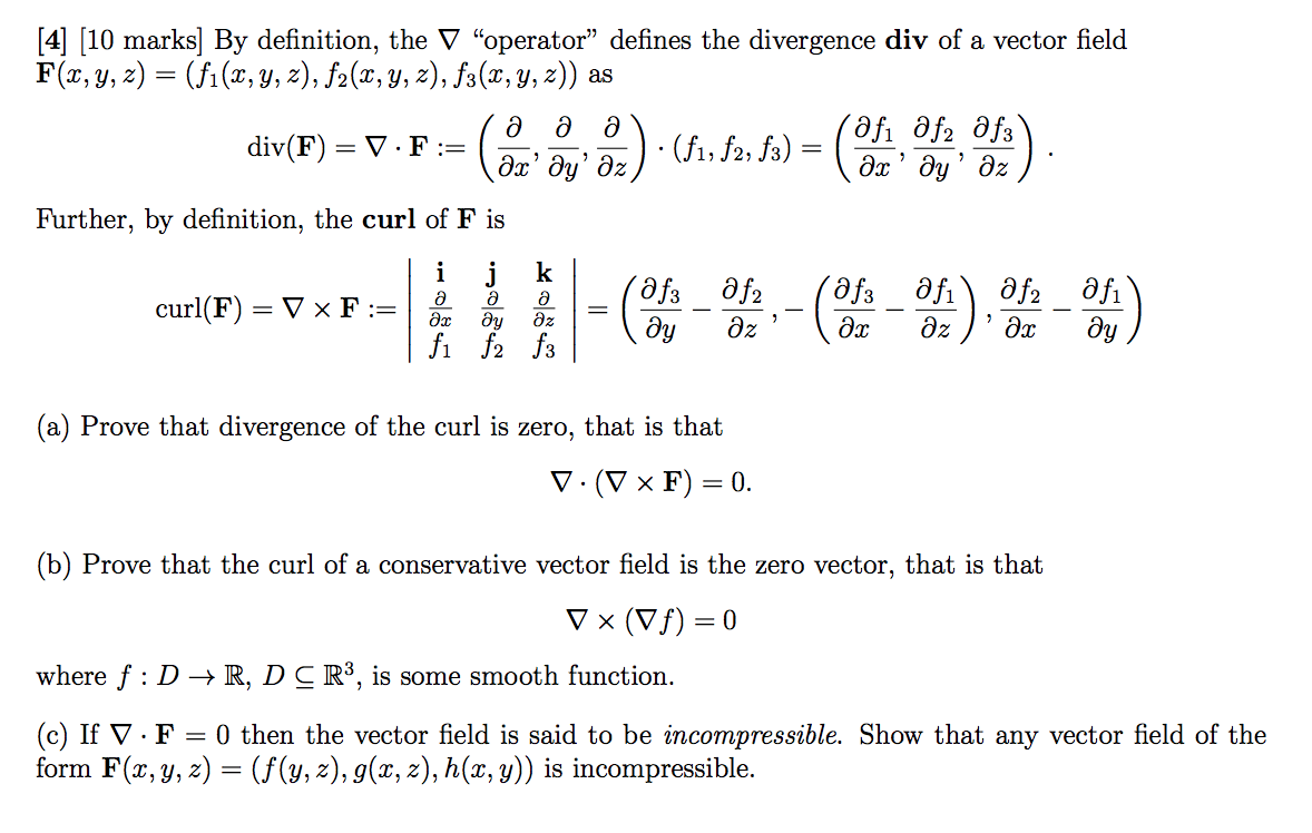 Solved La A A Ordu 4 10 Marks By Definition The V Chegg Com