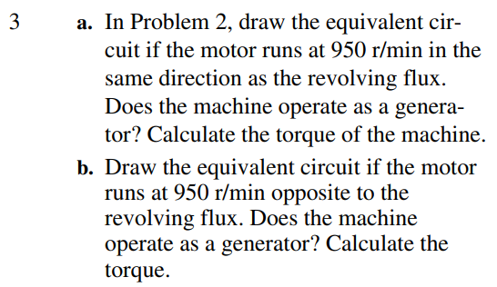 Solved a. In Problem 2, draw the equivalent circuit if the | Chegg.com
