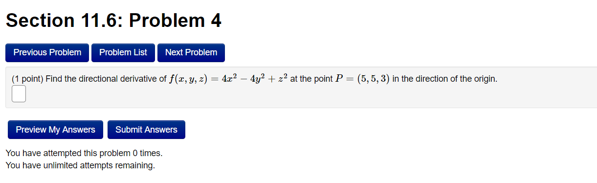 Solved Section 11 6 Problem 4 Previous Problem Problem List Chegg Solved Section 11 6 Problem 4 Previous Problem Problem List Chegg