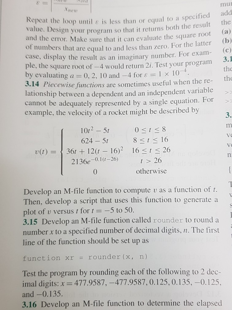 Solved I don't know how to solve a problem 3.14 this problem | Chegg.com