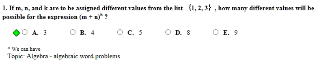 Solved Please explain why option A is the correct answer in | Chegg.com