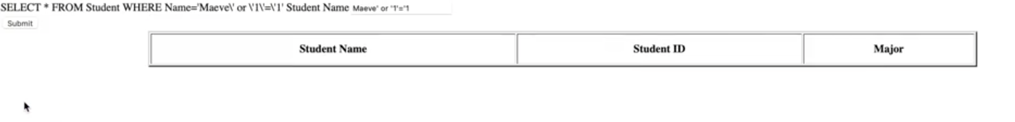 Solved USE HTML PHP AND JS ONLY Using your Student DB table. | Chegg.com