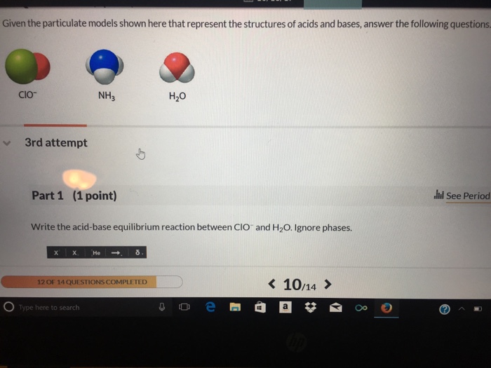 Solved Given the particulate models shown here that | Chegg.com