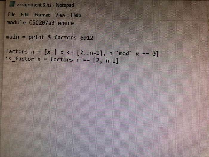 Solved Symbolic Programming question | Chegg.com
