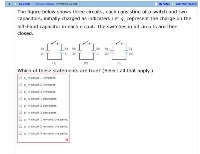 Solved The Figure Below Shows Three Circuits, Each | Chegg.com