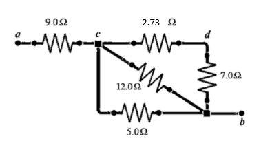 Solved Find The Equivalent Resistance Between Points A And B | Chegg.com