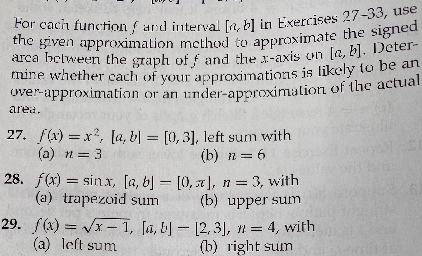 Solved For Each Function F And Interval [a,b] In Exercises | Chegg.com