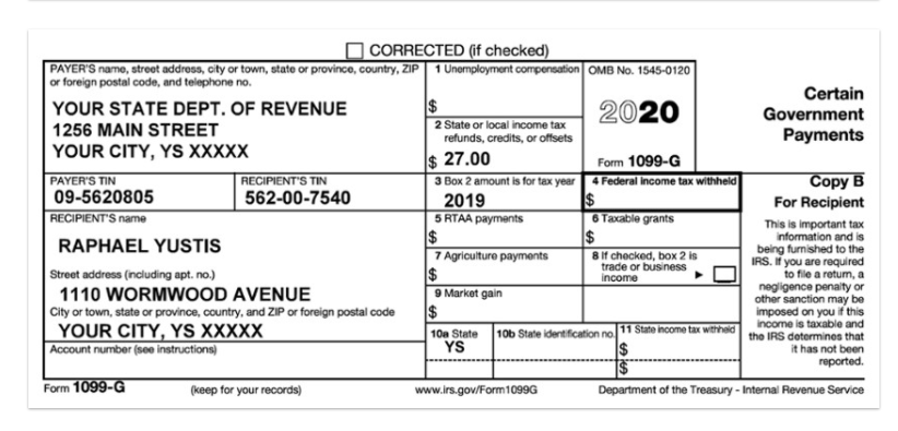 Using the information below, complete a 2020 tax | Chegg.com