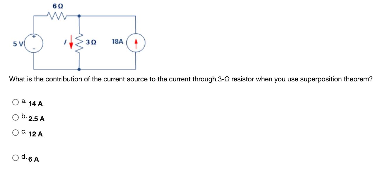 Solved 60 + 5 VI 30 18A What is the contribution of the | Chegg.com