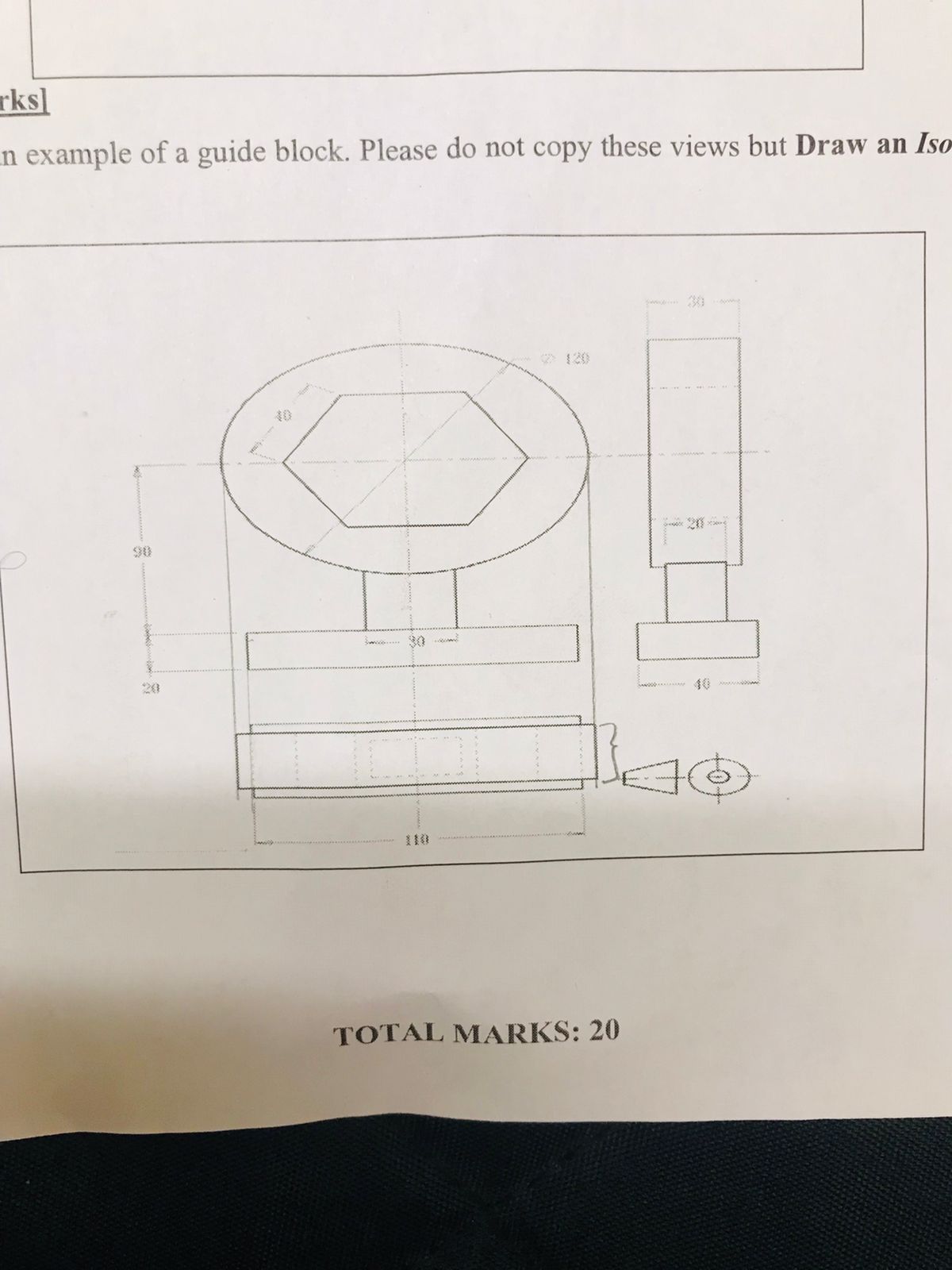 n example of a guide block. Please do not copy these | Chegg.com