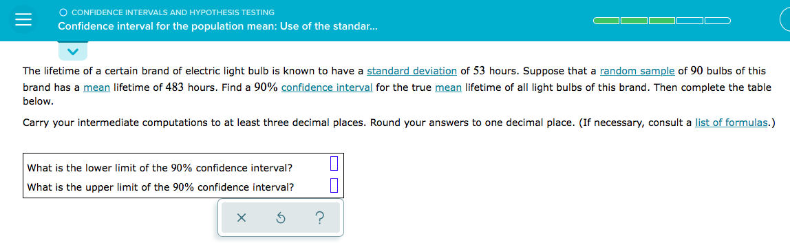 Solved O CONFIDENCE INTERVALS AND HYPOTHESIS TESTING | Chegg.com