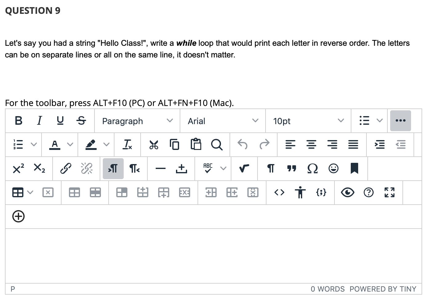 Solved QUESTION 13 Write some Python code that will ask the | Chegg.com