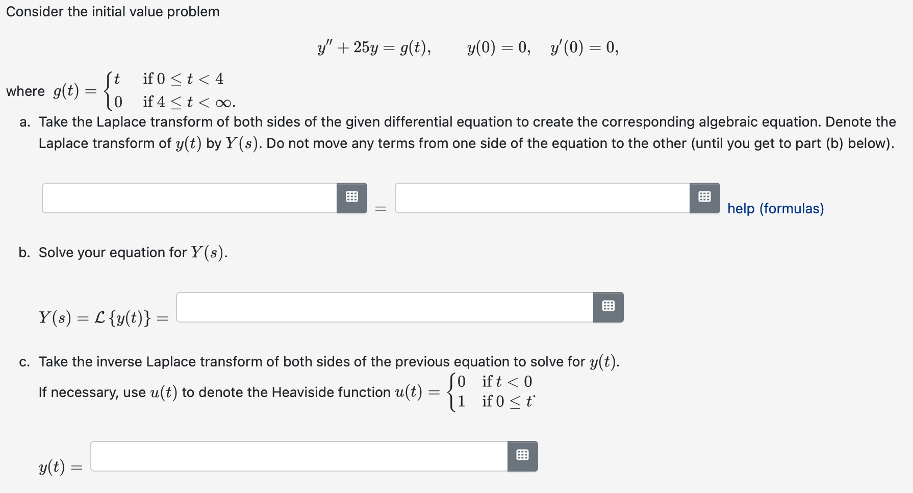 Solved Consider the initial value | Chegg.com