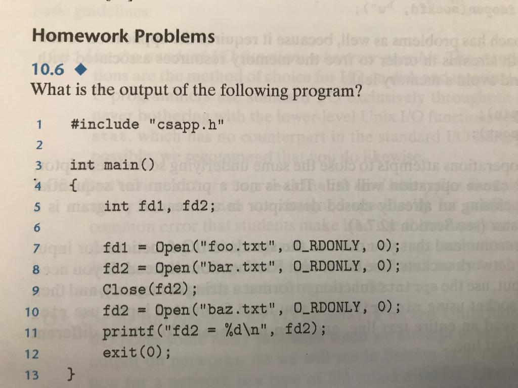 Before providing an answer for the output required in | Chegg.com